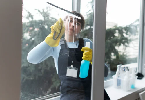 Nettoyage de vitres intérieures et extérieures à l'Aiguillon-sur-Vie
